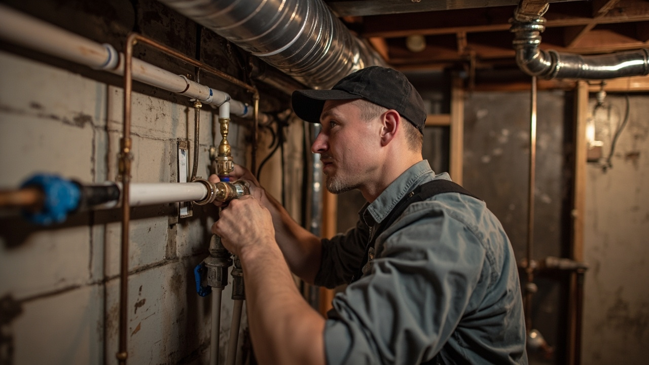 Replacing old galvanized pipes in your Victory neighborhood home before they cause major damage